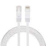 كابل شبكة إيثرنت LAN مسطح فائق النحافة CAT6 بطول 3 متر، كابل تصحيح RJ45، الطول: 3 متر