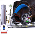YINDIAO Q3 USB Wired E-sports Gaming Headset with Mic & RGB Light, Cable Length: 1.67m, USB