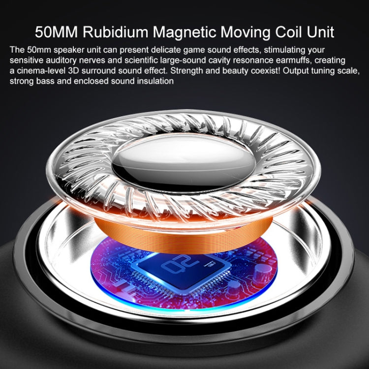 YINDIAO Q3 USB Wired E-sports Gaming Headset with Mic & RGB Light, Cable Length: 1.67m, USB