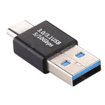 Type-C / USB-C Male to USB 3.0 Male Aluminium Alloy Adapter, Type-C Male to USB 3.0 Male
