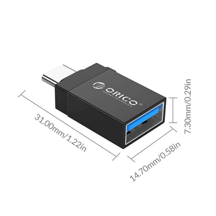 محول ORICO CBT-UT01-BK-BP من Type-C إلى USB 3.0