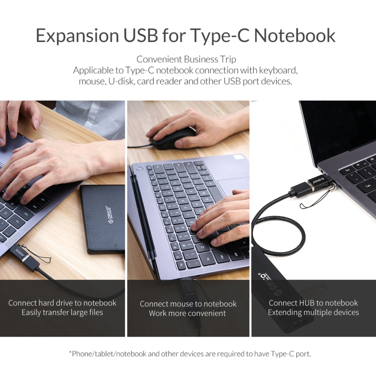 محول ORICO CBT-UT01-BK-BP من Type-C إلى USB 3.0
