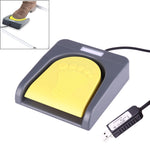 FS2016_USB PCsensor USB Foot Switch Foot Control Keyboard, Multimedia / Keyboard / Gamepad / Mouse / String / B Ultrasound Image Acquisition Functions, 1 Foot Switch