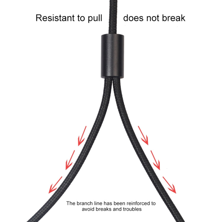 REXLIS 3635 كابل صوت مطلي بالذهب 3.5 مم ذكر إلى RCA مزدوج ذكر مضفر من القطن الأسود لمكبر صوت نشط بواجهة إدخال RCA، الطول: 1.8 م