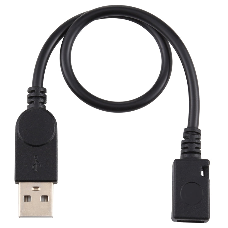 كابل محول USB ذكر إلى Micro USB أنثى، طول الكابل: حوالي 22 سم