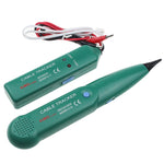 جهاز تتبع كابل خط الهاتف BSIDE MS6812 RJ11 & RJ45، يشمل المرسل والمستقبل، MS6812