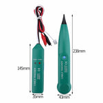 جهاز تتبع كابل خط الهاتف BSIDE MS6812 RJ11 & RJ45، يشمل المرسل والمستقبل، MS6812