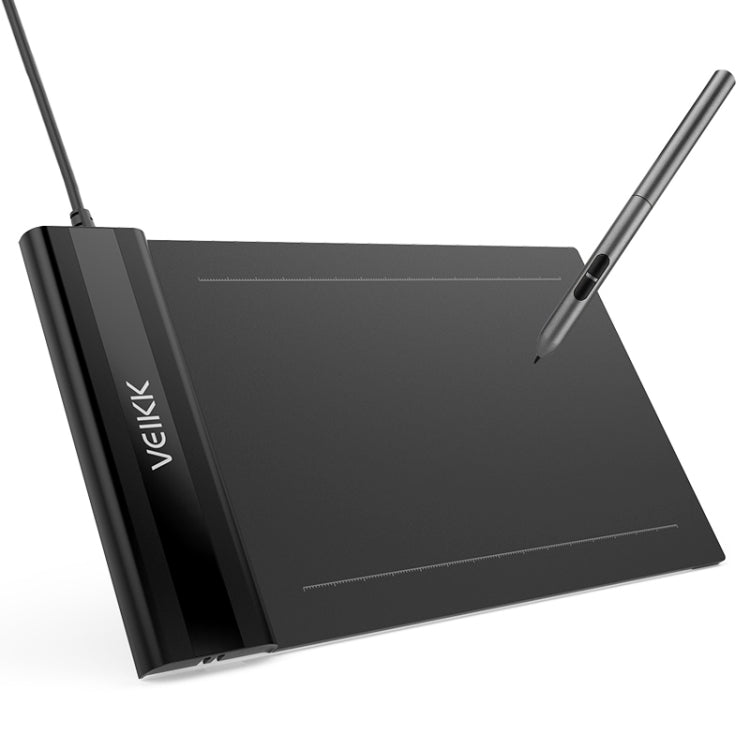لوحة رسم إلكترونية VEIKK S640 بحجم 6x4 بوصة بدقة 5080 LPI، S640