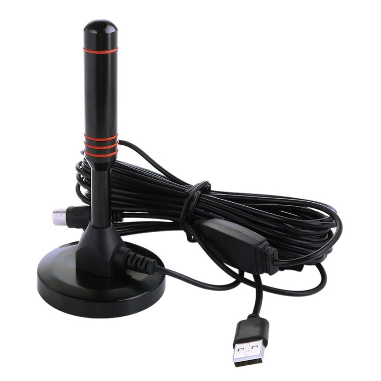 هوائي تلفزيون عالي الكسب 22dBi لتلفزيون DVB-T / موالف تلفزيون USB مع مضخم، معزز HDTV محمول 22dBi DVB-T / USB