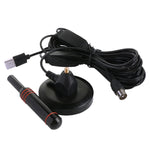 هوائي تلفزيون عالي الكسب 22dBi لتلفزيون DVB-T / موالف تلفزيون USB مع مضخم، معزز HDTV محمول 22dBi DVB-T / USB