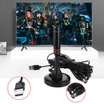 هوائي تلفزيون عالي الكسب 22dBi لتلفزيون DVB-T / موالف تلفزيون USB مع مضخم، معزز HDTV محمول 22dBi DVB-T / USB