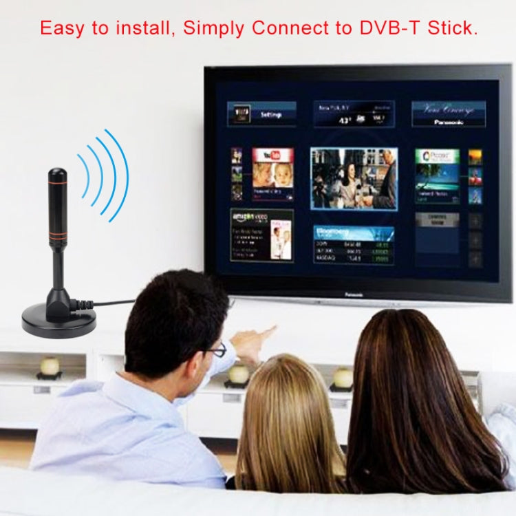 هوائي تلفزيون عالي الكسب 22dBi لتلفزيون DVB-T / موالف تلفزيون USB مع مضخم، معزز HDTV محمول 22dBi DVB-T / USB
