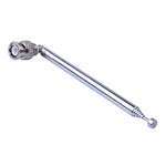Telescopic Antenna with BNC Connector, Max Length: 45cm, FM Antenna (BNC)