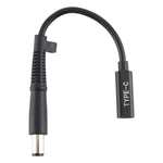 كابل شاحن محول طاقة DP USB-C / Type-C إلى 7.4 × 0.6 مم لأجهزة HP، 2.4 × 0.6 مم