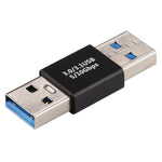 موصل محول تمديد USB 3.0 ذكر إلى USB 3.0 ذكر، ذكر إلى ذكر