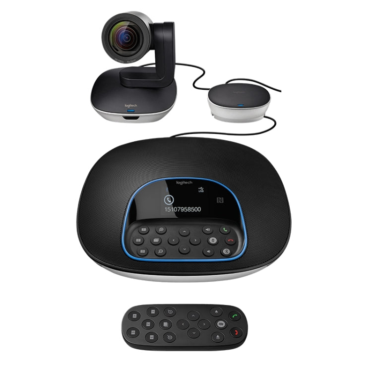 كاميرا مؤتمرات فيديو لوجيتك CC3500e بدقة HD 1080P للفصول الدراسية عبر الإنترنت، قابس الاتحاد الأوروبي
