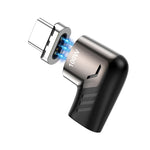 محول شحن مغناطيسي USB-C / Type-C أنثى إلى USB-C / Type-C بزاوية 120 واط PD، X20