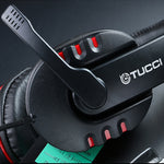 TUCCI X6 Super Bass Stereo PC Gaming Headset with Microphone, X6