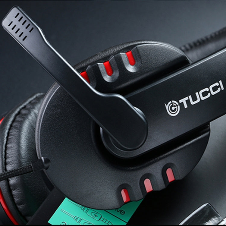 TUCCI X6 Super Bass Stereo PC Gaming Headset with Microphone, X6