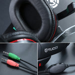 TUCCI X6 Super Bass Stereo PC Gaming Headset with Microphone, X6