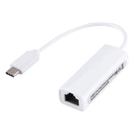 محول شبكة إيثرنت USB-C / Type-C بسرعة 10 / 100 ميجابت في الثانية KY-RTL8152B، USB Type-C 100Mbps