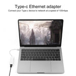محول شبكة إيثرنت USB-C / Type-C بسرعة 10 / 100 ميجابت في الثانية KY-RTL8152B، USB Type-C 100Mbps