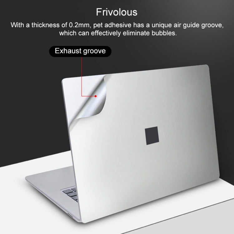 مجموعة ملصقات واقية لقشرة الدفتر 4 في 1 لمايكروسوفت Surface Laptop 3 بحجم 15 بوصة، لـ Surface Laptop 3 بحجم 15 بوصة