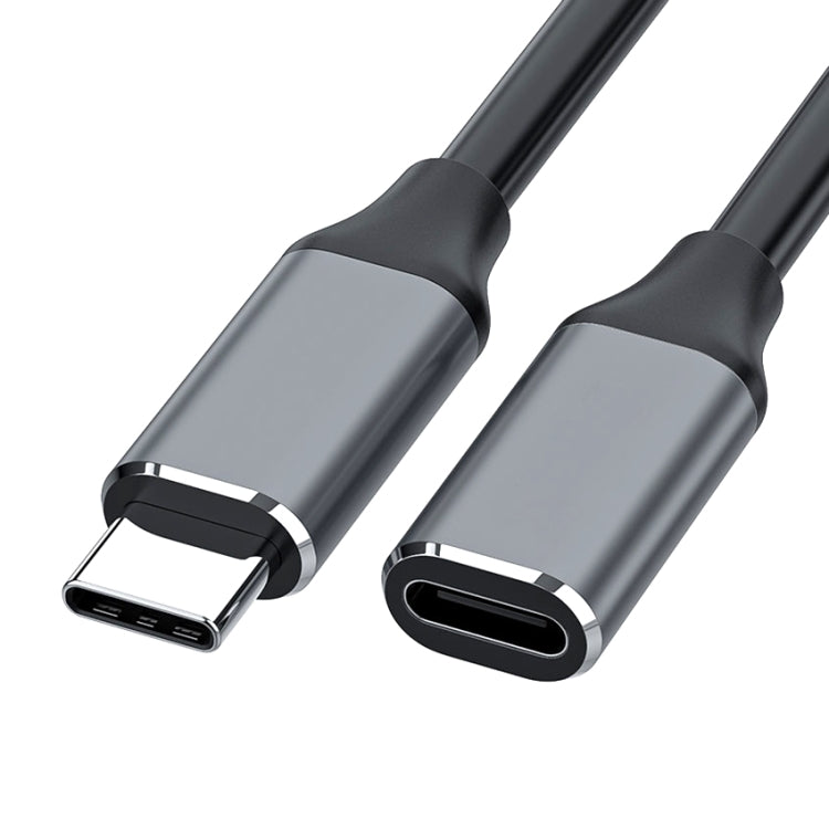 كابل محول USB-C / Type-C ذكر إلى USB-C / Type-C أنثى، طول الكابل: 1 م، 1 م