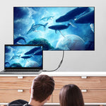 كابل محول USB-C / Type-C ذكر إلى USB-C / Type-C أنثى، طول الكابل: 1 م، 1 م