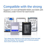 حاوية قرص صلب SATA 2.5 بوصة بمنفذ USB 3.0 من UNITEK، الطول: 30 سم