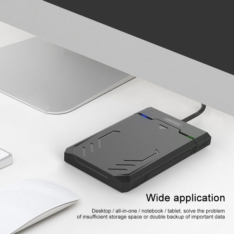 حاوية قرص صلب SATA 2.5 بوصة بمنفذ USB 3.0 من UNITEK، الطول: 30 سم
