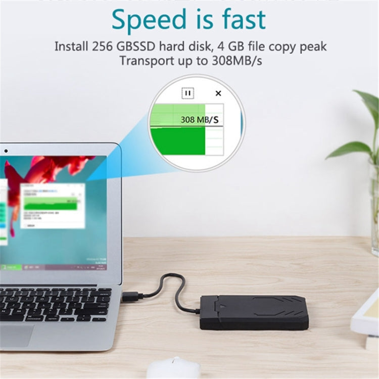 حاوية قرص صلب SATA 2.5 بوصة بمنفذ USB 3.0 من UNITEK، الطول: 30 سم
