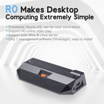 R0 Windows and Linux System Mini PC, Quad Core 1.5GHz, RAM: 1GB, ROM: 8GB, Wired Version
