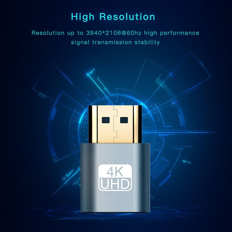 محول عرض افتراضي VGA إلى HDMI 1.4 DDC EDID، محاكي عرض بدون رأس، ألوان وردي، رمادي، ذهبي، أحمر، فضي