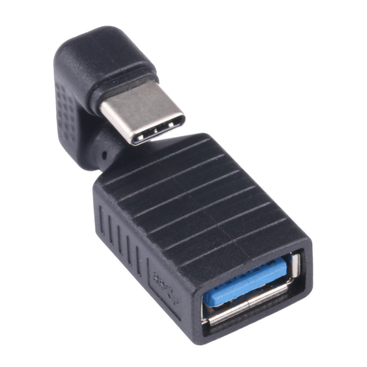 محول OTG USB-C / Type-C ذكر إلى USB 3.0 أنثى بشكل حرف U، Type-C إلى USB 3.0