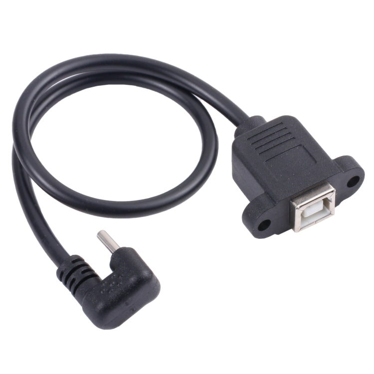 كابل موصل أنثى USB-C / Type-C ذكر إلى منفذ طباعة مربع من النوع B، Type-C إلى مربع من النوع B