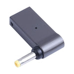 محول شحن كمبيوتر USB-C / Type-C أنثى إلى DC 4.0x1.7مم ذكر 100 واط للينوفو، Type-C أنثى إلى DC 4.0x1.7مم ذكر (أصفر)