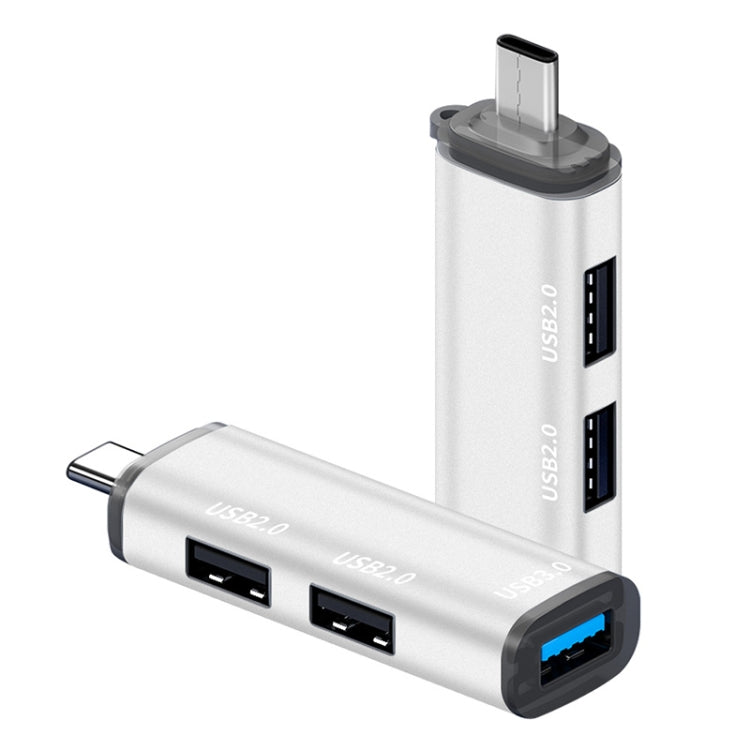 محطة إرساء متعددة الوظائف 3 في 1 من نوع Type-C / USB-C HUB، ADS-302C