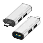محطة إرساء متعددة الوظائف 3 في 1 من نوع Type-C / USB-C HUB، ADS-302C