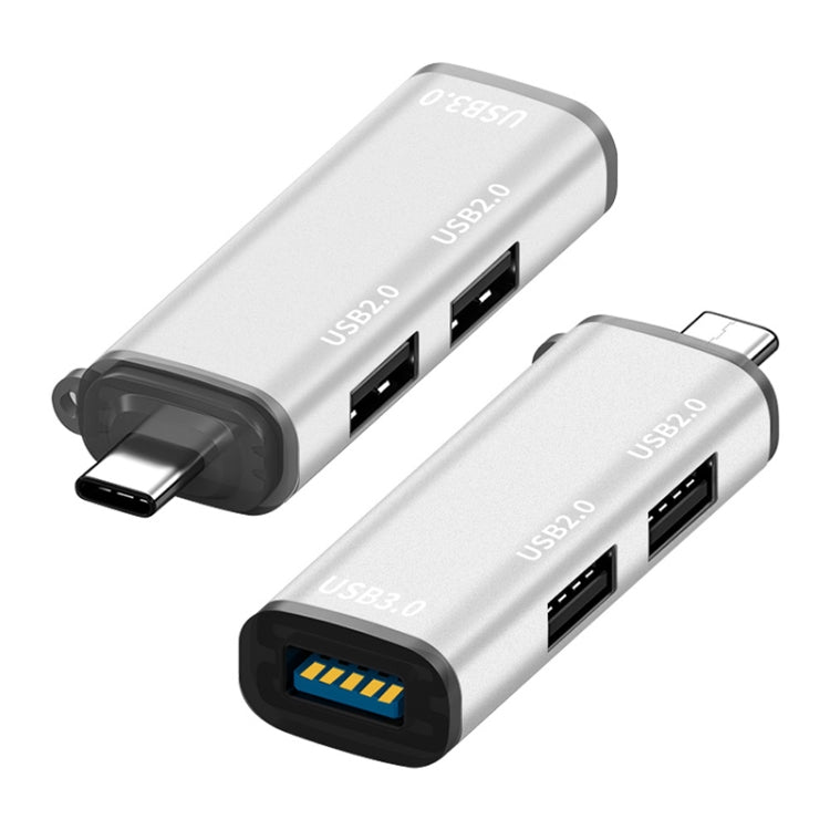 محطة إرساء متعددة الوظائف 3 في 1 من نوع Type-C / USB-C HUB، ADS-302C