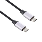 كابل شاحن ومحول طاقة PD 3A+ USB-C / Type-C إلى USB-C / Type-C، طول الكابل: 30 سم