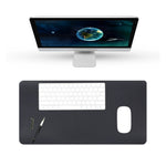 BUBM Multifunction Super Large Non-slip PU Leather Single-sided Mouse Pad Office Desk Mat, Size: 60 x 30cm, 60 x 30cm