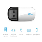 محول لاسلكي EZCast EZC-5200BS بسرعة 600 ميجابت في الثانية، مزدوج النطاق، واي فاي + بلوتوث، USB 2.0