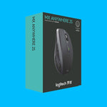 Logitech MX Anywhere 2S 4000DPI Bluetooth + Unifying Dual-mode Rechargeable Symmetrical Design Wireless Optical Gaming Mouse