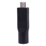 موصل محول أنثى 5.5 × 2.5 مم إلى ذكر USB-C / Type-C، 5.5 × 2.5 مم
