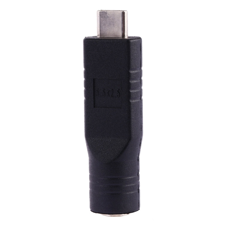 موصل محول أنثى 5.5 × 2.5 مم إلى ذكر USB-C / Type-C، 5.5 × 2.5 مم