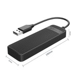 محول HUB USB 2.0 بأربعة منافذ ORICO FL02 بسرعة 480 ميجابت في الثانية، FL02