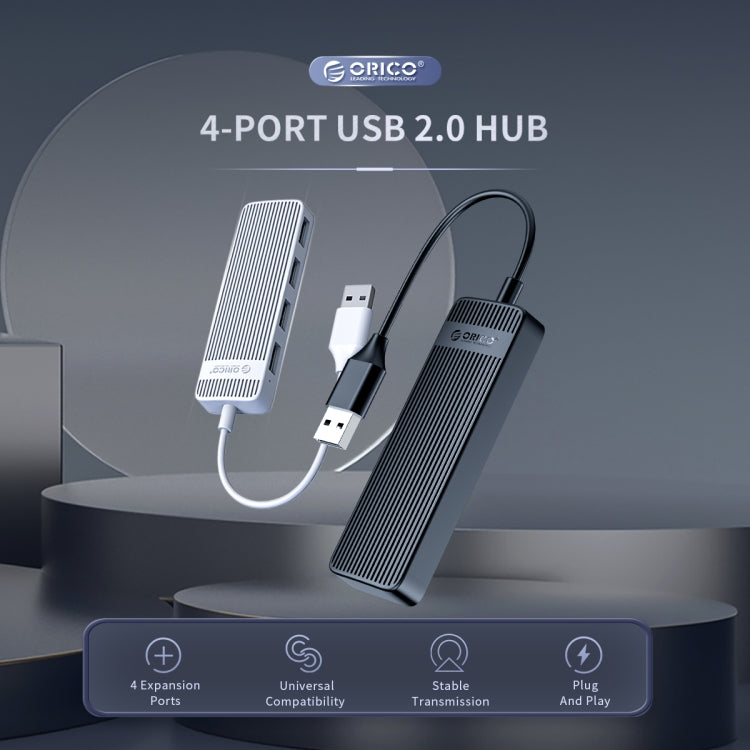 محول HUB USB 2.0 بأربعة منافذ ORICO FL02 بسرعة 480 ميجابت في الثانية، FL02