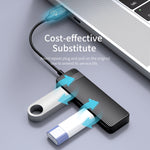 محول HUB USB 2.0 بأربعة منافذ ORICO FL02 بسرعة 480 ميجابت في الثانية، FL02