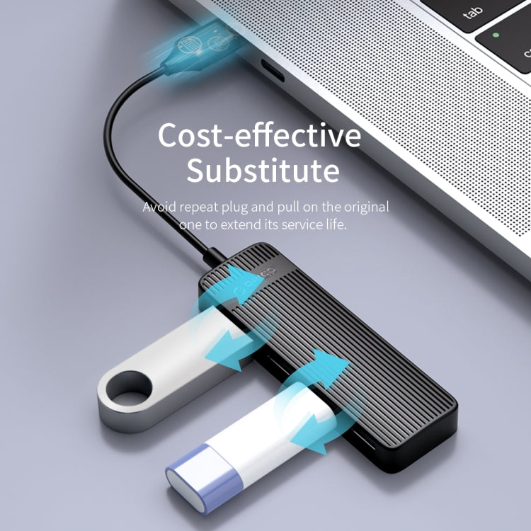 محول HUB USB 2.0 بأربعة منافذ ORICO FL02 بسرعة 480 ميجابت في الثانية، FL02